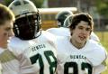 on the sideline