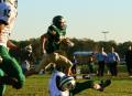 Heading fo the endzone 5