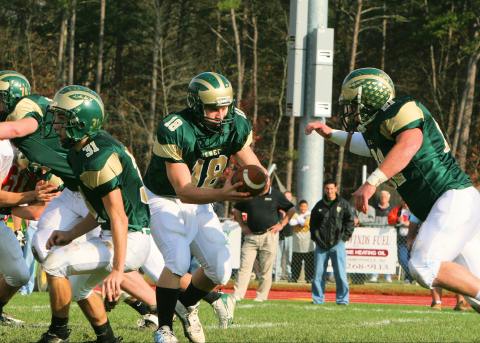 Backfield action