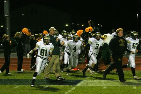 taking the field