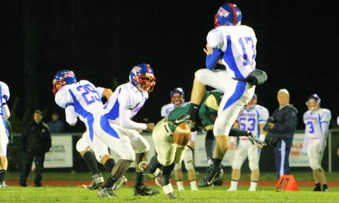 Nick Blocking the Punt 3