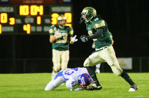 Nick Blocking the Punt 5
